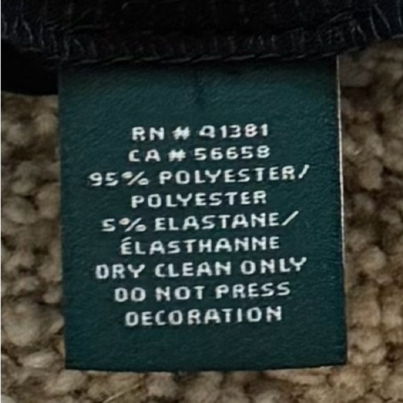 Lauren Ralph Lauren Black Beaded Cocktail Dress – Size 16 Elegant Formal Party - Picture 10 of 11